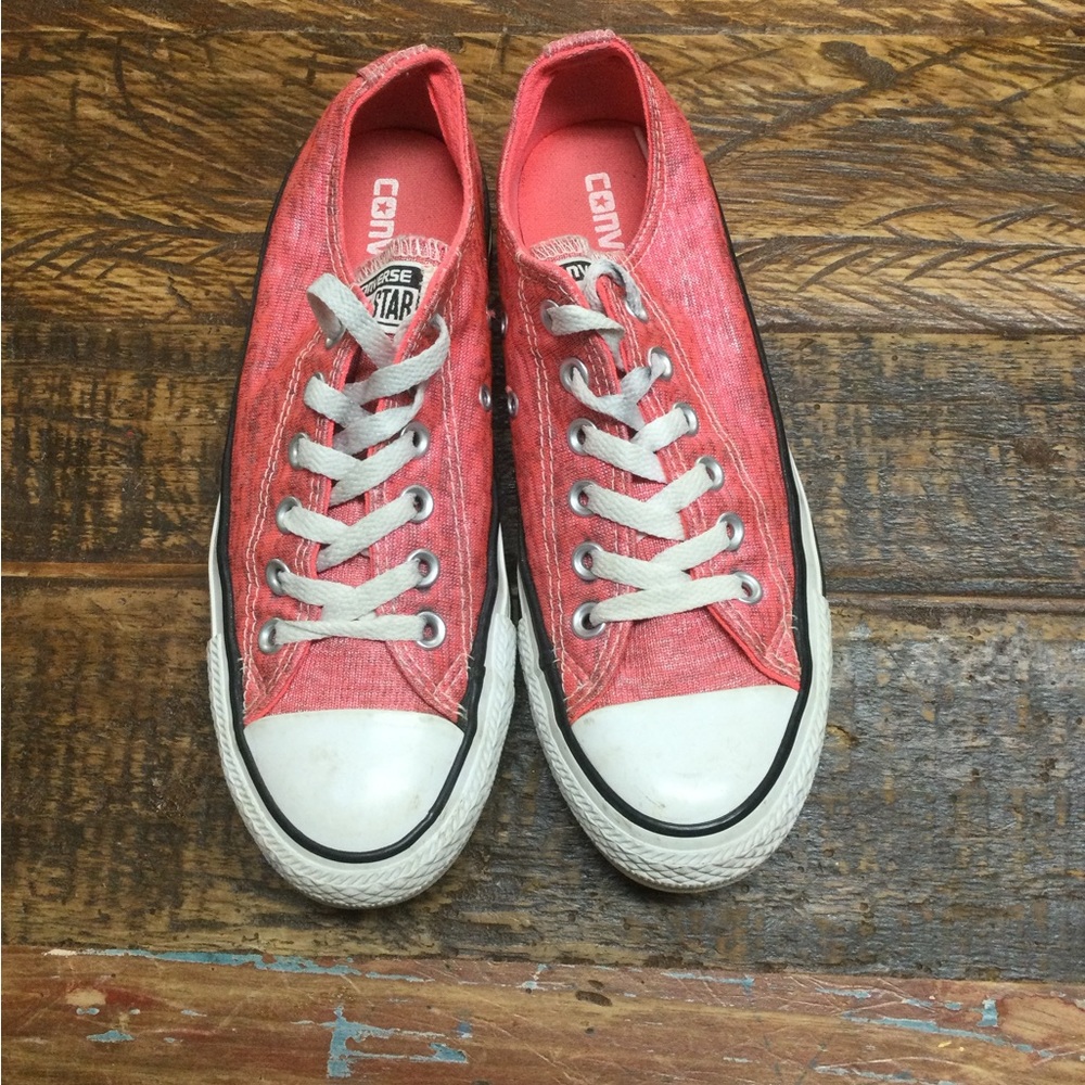 Converse All Star Women's CT OX Pink/Black/White Low Top Sneaker Size 7 - Picture 3 of 11